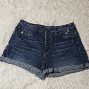 Denim Blue Women's Shorts